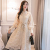 Purple Lace Dress Princess Long Dress