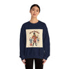 Join the Spectacle Circus Art Print Crewneck Sweatshirt | Vintage Carnival Design, Camp Circus Aesthetic by Tristan’s Treehouse