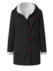 Full Size Pocketed Long Sleeve Hooded Toggle Jacket – Stylish & Functional Outerwear for Women by Stevvex