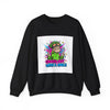 Crash Out With a Smile Sweatshirt | neon graffiti, meltdown streetwear by Tristan’s Treehouse
