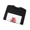 Anatomic Heart Patch Crewneck Sweatshirt | anti love graphic, punk Valentine by Tristan’s Treehouse