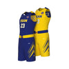Custom Basketball Reversible Uniform - Manhattan Pattern (Sublimated, Team Order) by Hoopsbasket.com
