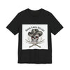 Western Skull Art Tee | cowboy horror shirt, gothic Americana by Tristan’s Treehouse