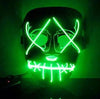 Halloween Led Glowing Full Face Mask by My Store