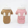 Cute Dog Clothes Cat Clothes Teddy Clothes Deerskin Velvet Lapel Jacket by My Store