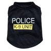 Spring And Summer Police Dog Pet Clothes Vest by My Store
