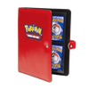 Premium Red 4-Pocket Snap Binder for Pokémon by THE MIGHTY HOBBY SHOP