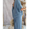Women’s Lounge Set with Wide Leg Pant by FitiqueFit