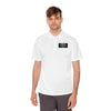 Unity & Strength Men’s Sport Polo — Small “UNITY” Patch Chest Logo by Tristan’s Treehouse