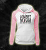 Zombies Eat Brains Hoodie – Funny Unisex Graphic Pullover Sweatshirt by FitiqueFit