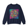 Yeet Sleep Repeat Sweatshirt | meme phrase, glitch graphic by Tristan’s Treehouse