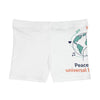 Peace Is a Universal Language Women's Shorts by Tristan’s Treehouse