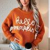 Women's Casual Round Neck Long Sleeve Pullover by FitiqueFit