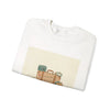Vintage Travel Postcard Sweatshirt | travel stamps, wanderlust design by Tristan’s Treehouse