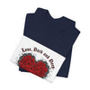 Love Dark and Deep Rose Heart Tee | Nu Romantic, Gothic Romance by Tristan’s Treehouse