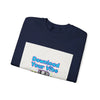 Download Your Vibe Sweatshirt | Y2K retro tech, pixel floppy art by Tristan’s Treehouse