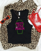 pretty little problem cropped tank by Madness & Mayhem LLC