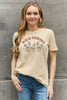 Simply Love WILD HORSES Graphic Cotton T-Shirt by Simply Love