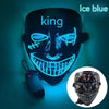 Cold Light Halloween Mask Led Luminous by My Store