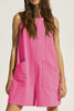 Lovelet Round Neck Sleeveless Romper