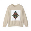 Dark Geometric Crest Crewneck | Gothic Occult Art Sweatshirt by Tristan’s Treehouse