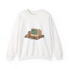 I’ll Try Again Next Year Crewneck Sweatshirt | Resolution Joke, Retro Computer by Tristan’s Treehouse