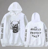 Angel and Devil Hoodie – Unisex Couple Graphic Pullover Sweatshirt by FitiqueFit
