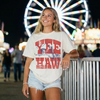 Yee Haw Western Graphic Tee – Vintage Cowboy Shirt by Hey Jude Graphic Tees