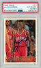 Graded 1996 Topps Allen Iverson #171 Rookie RC Basketball Card PSA 9 Auto Grade Mint