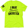 Beat Anorexia - Safety Yellow T-Shirt by Armed American Supply
