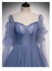 Banquet Evening Dress Dress Women's, Blue Long Dress