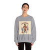 Join the Spectacle Circus Art Print Crewneck Sweatshirt | Vintage Carnival Design, Camp Circus Aesthetic by Tristan’s Treehouse