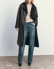 Women’s Belted Double-Breasted Winter Trench Coat by FitiqueFit