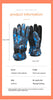 Children's Velvet Thickened And Warm Ski Gloves
