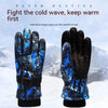 Children's Velvet Thickened And Warm Ski Gloves