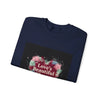 Love's Beautiful Chaos Sweatshirt | soft grunge heart, distressed collage by Tristan’s Treehouse