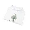 Handwritten Tree Doodle Hoodie | sketch aesthetic, handwritten message apparel by Tristan’s Treehouse