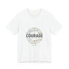 Courage Minimal Wordcloud Tee | Fresh-Start Minimalism, New Page Apparel by Tristan’s Treehouse