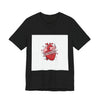 Love Yourself First Tee | anti love graphic, edgy heart shirt by Tristan’s Treehouse
