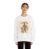 Join the Spectacle Circus Art Print Crewneck Sweatshirt | Vintage Carnival Design, Camp Circus Aesthetic by Tristan’s Treehouse