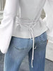 Tied Long Sleeve T-Shirt by Simply Love
