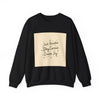 Just Breathe Stay Curious Create Joy Sweatshirt | Messy Handwritten Typography, Doodle Text Design by Tristan’s Treehouse