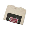 Love's Beautiful Chaos Sweatshirt | soft grunge heart, distressed collage by Tristan’s Treehouse