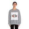 Meme War Graphic Sweatshirt, Disco Florals Retro Paisley by Tristan’s Treehouse