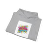 Crash Out Neon Meltdown Hoodie | skate graffiti, warning decal by Tristan’s Treehouse