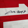 Autographed/Signed Chris Henry Jr. Ohio State Red College Football Jersey JSA COA
