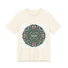 Psychedelic Botanical Mandala Tee | Festival Graphic T-Shirt by Tristan’s Treehouse