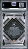 Graded 2025 Panini Prizm Ashton Jeanty #10 /10 Emergent Gold Prizm Rookie RC Football Card PSA 10 Gem Mint