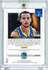 2012 Panini Select Stephen Steph Curry #19 /49 Select Stars Player Worn Relic Black Ink Auto Basketball Card