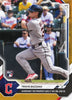2026 Topps Now Travis Bazzana #153 Orange Foil /25 Guardians Top Prospect Logs 1st Hit, RBI & Steal Cleveland Guardians Rookie RC Baseball Card